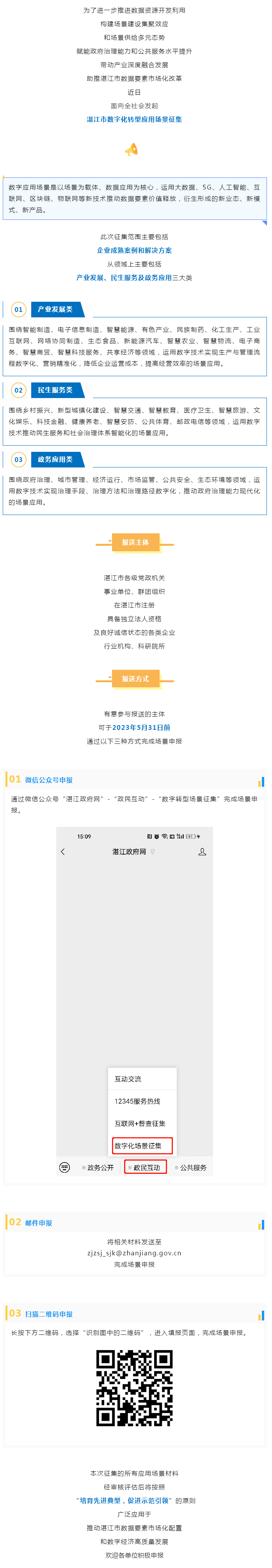 数字政府 _ 涉及三大类！湛江面向全社会征集数字化转型应用场景.png