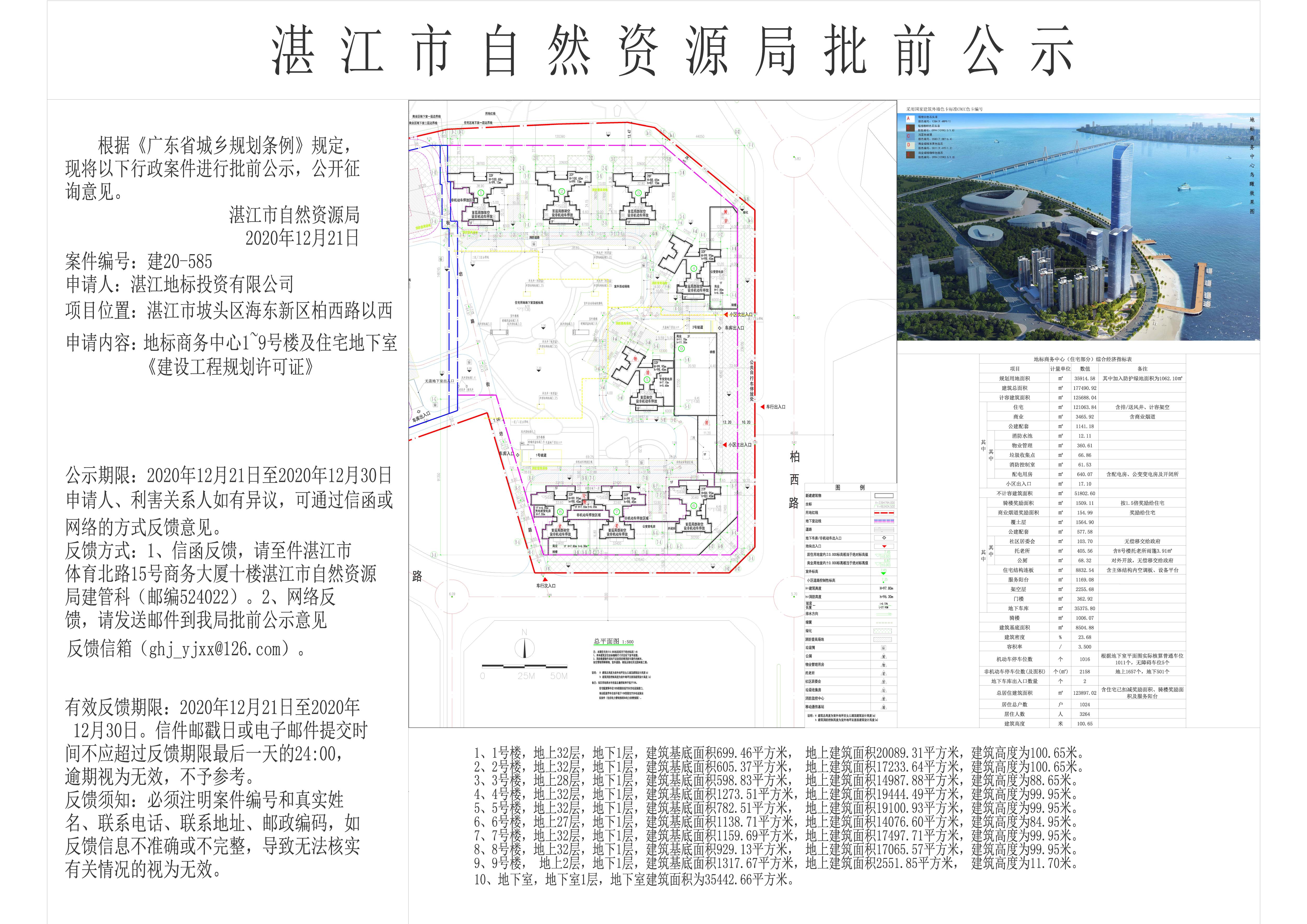 地标商务中心1-9号楼及住宅地下室《建设工程规划许可证》批前公示.jpg
