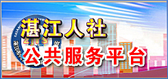 湛江市人社公共服务平台
